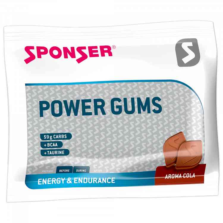 SPONSER Gomitas Power Gums Suplemento Energetico