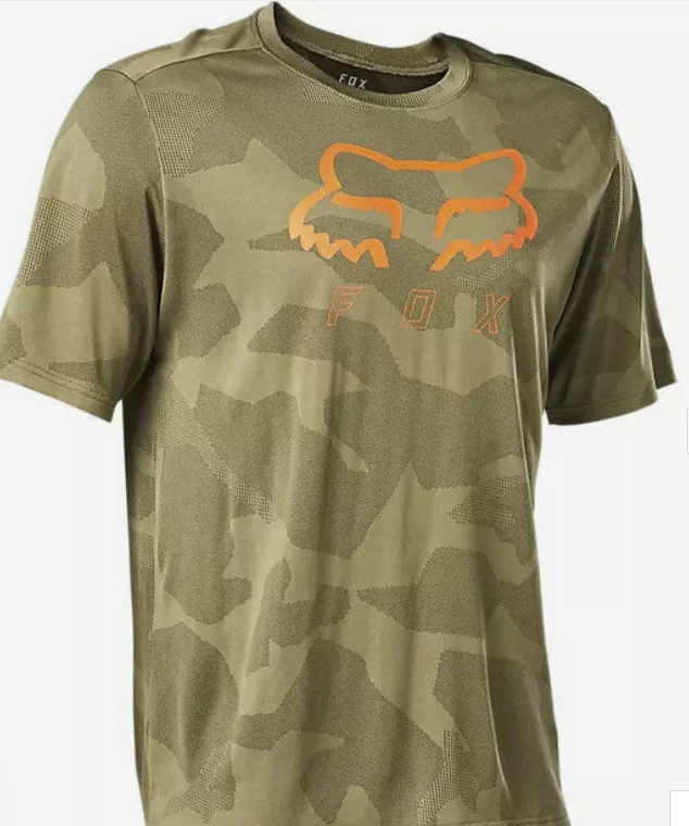 Polera Bicicleta Manga Corta Ranger Trudri Cafe Fox