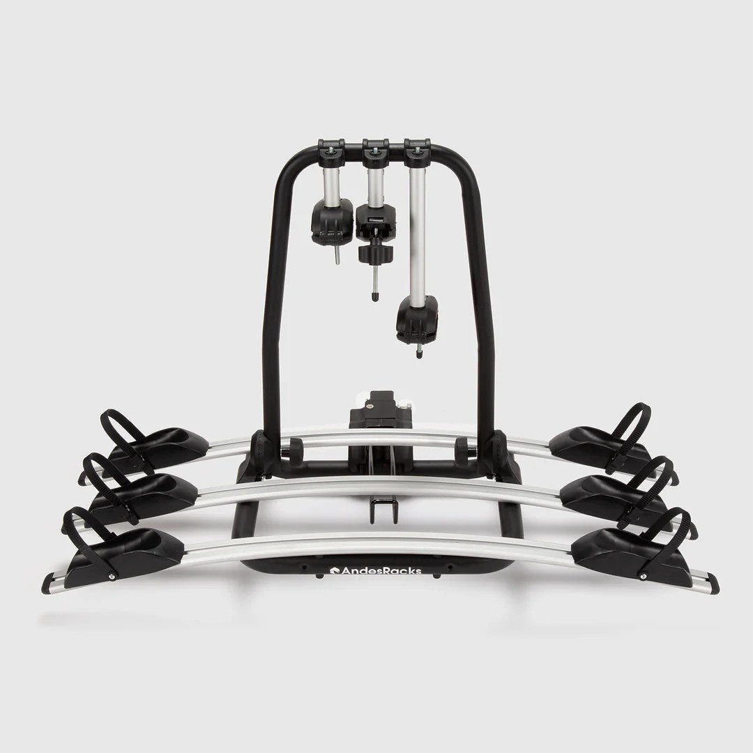 Portabicicleta enganche americano para 3 bicicletas (base)