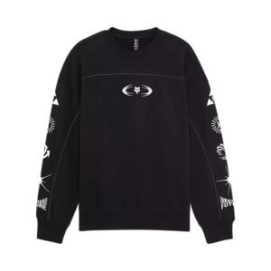 Polerón Lifestyle Oversize Image Cosmo Negro Fox