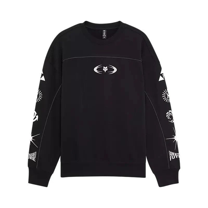 Polerón Lifestyle Oversize Image Cosmo Negro Fox